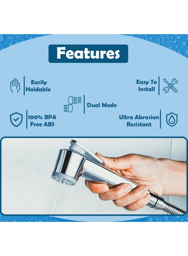 فيرست برو شطاف يدوي بدون ورق – بخاخ شطاف للمرحاض، رشاش حفاضات، منظف مناطق حساسة، قوي ومتعدد الاستخدامات - Image 5