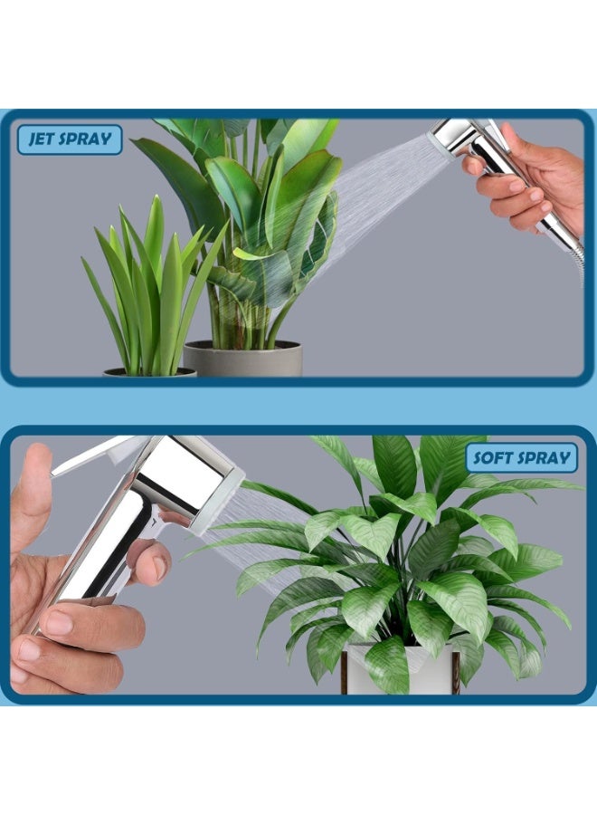 فيرست برو شطاف يدوي بدون ورق – بخاخ شطاف للمرحاض، رشاش حفاضات، منظف مناطق حساسة، قوي ومتعدد الاستخدامات - Image 3