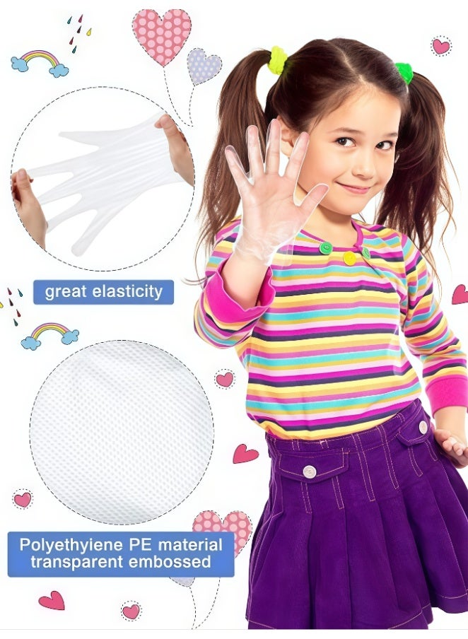 1000 Pack Disposable Gloves, Heavy Duty Kitchen Gloves for Food Handling, Oil-Proof Waterproof Household Cleaning Gloves, Multi-Use for Cooking Cleaning Hair Coloring Pet Care, One Size Fits Most - Image 4