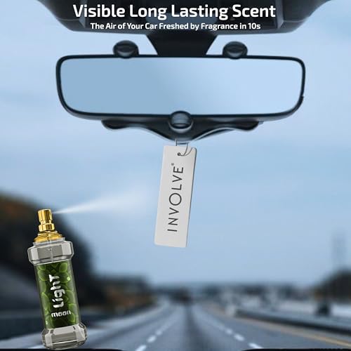 Involve your senses رشاش معطر هواء للسيارة ضوء القمر من إنفولف حديقة الأمطار - IRF010-30 مل | ملحقات السيارة الداخلية | عطر يدوم طويلاً | عطر السيارة - Image 5