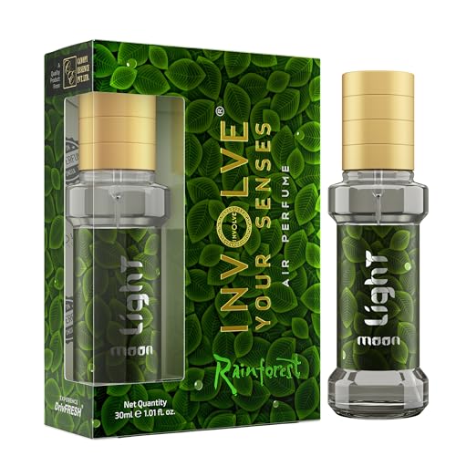 Involve your senses رشاش معطر هواء للسيارة ضوء القمر من إنفولف حديقة الأمطار - IRF010-30 مل | ملحقات السيارة الداخلية | عطر يدوم طويلاً | عطر السيارة - Image 1