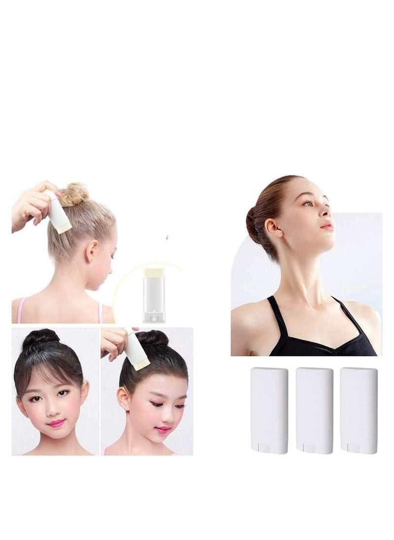 Generic - 20 Pcs Empty Plastic Deodorant Container, 15ml 0.5 Oz Refillable Deodorant Containers Oval Lip Balm Tubes BPA-Free for Lip Balm Deodorant DIY (White) - Image 1