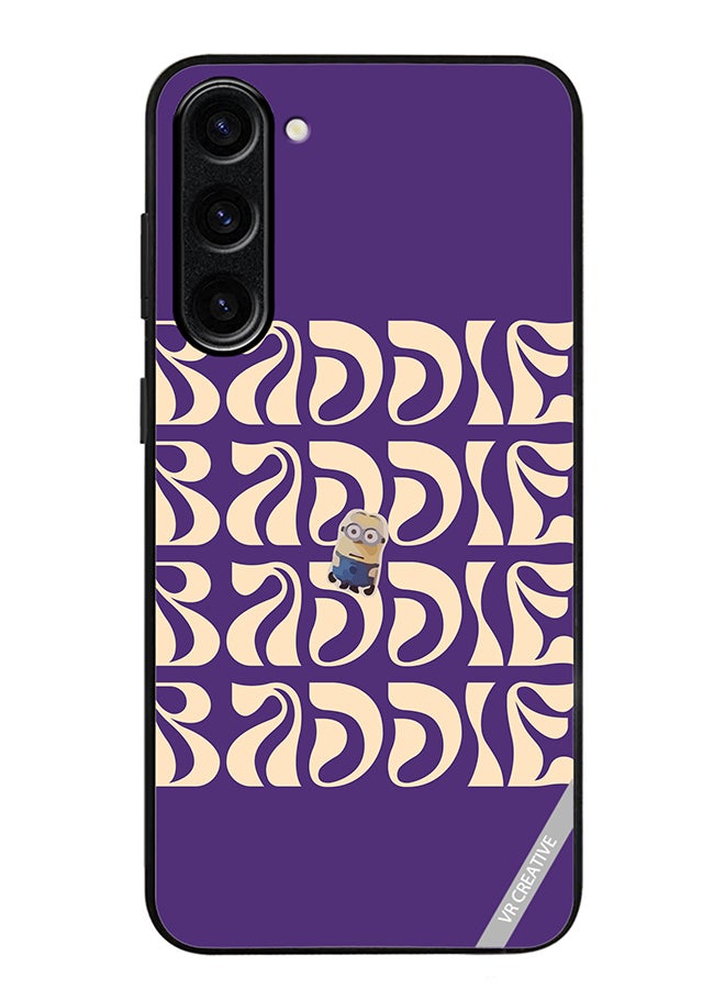 VR CREATIVE Protective Case Cover For Samsung Galaxy S24 Baddie With Minion Design Multicolour - Image 1