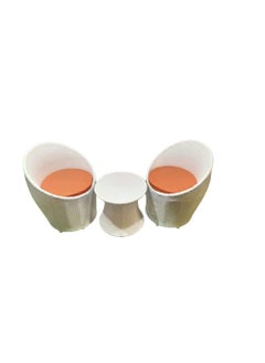 ANAND INDIA GROUPS ANAND INDIA GROUPS Bistro Chair Table Set Indoor Outdoor Living Room Balcony Garden 2Chair 1Table Furniture Set Coffee Chair Table Set 