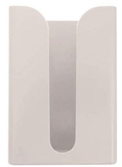 Alissa 2 Pieces Portable Toilet Tissue Dispenser Tissue Boxes Tissue Paper Holder Wall Mounted Storage Box for Living Room Bathroom Kitchen Toilet and Office Room Apricot  - Image 3