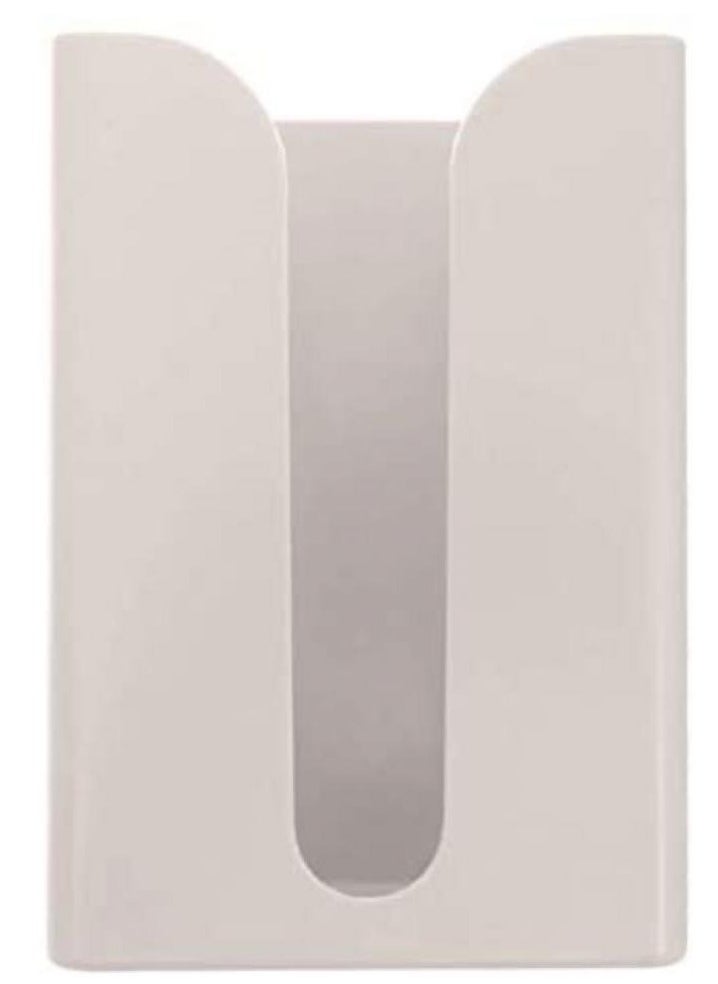 Alissa - 2 Pieces Portable Toilet Tissue Dispenser Tissue Boxes Tissue Paper Holder Wall Mounted Storage Box for Living Room Bathroom Kitchen Toilet and Office Room Apricot - Image 1