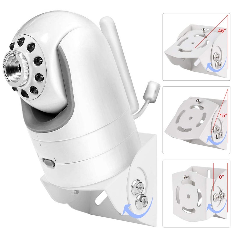 ALERTCAM Adjustable Angle Mount for Infant Optics DXR-8, Motorola, Samsung, Babysense and Most Universal Monitors Camera, Aluminum Alloy Material - Image 3