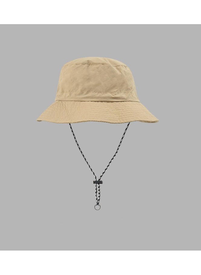 Goolsky Solid Color Waterproof Bucket Hat Unisex Foldable Sun Hat With Storage Bag On The Reverse Side Outdoor Hiking Fishing Boonie Hats For Women Men  - Image 2