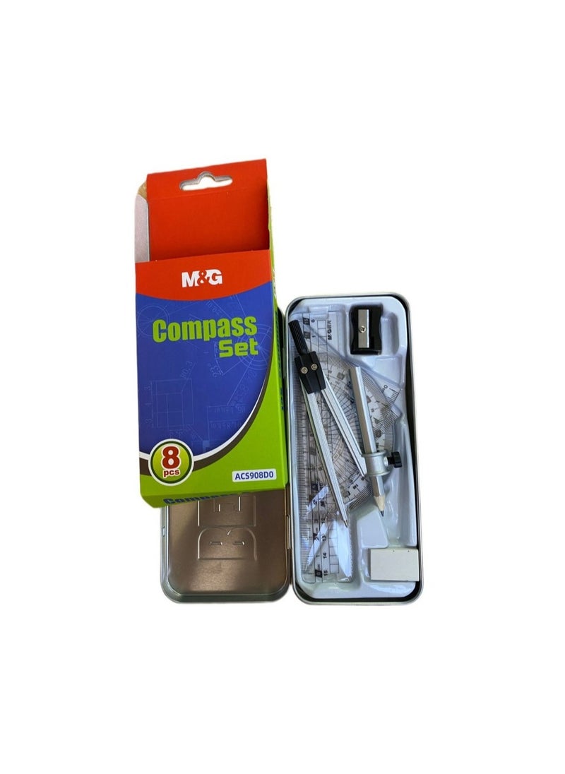 M&G - M&G Chenguang Compass set 8pcs With Box 8pcs - No:ACS908D0 - Image 1