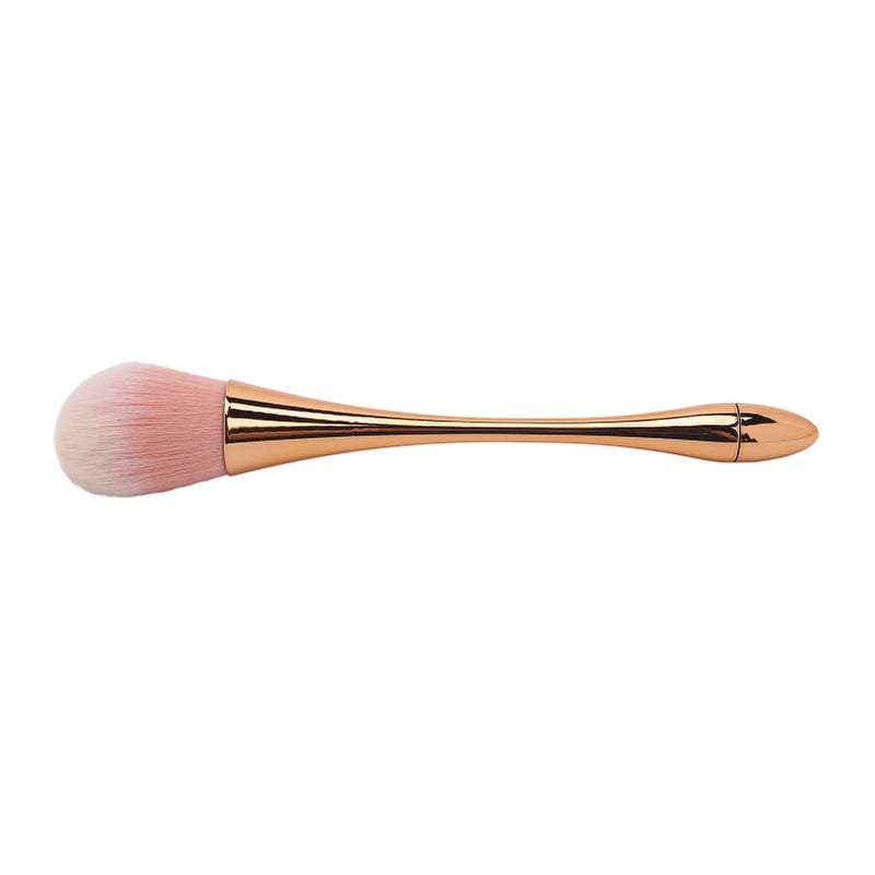 Nail Dust Cleaning Brush Soft Art Powder Removal Manicure DIY Tool for Makeup Beauty Rose Gold - Image 3