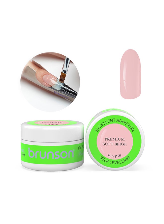 brunson Solid Sculpture Builder Gel for Nails 30ml Nail Sculpting Gel Self Leveling Non-Sticky Hand Solid Builder Gel Hard Nail Extension Gel 3D Sculpting Gel for Nail Art Design Salon Manicure