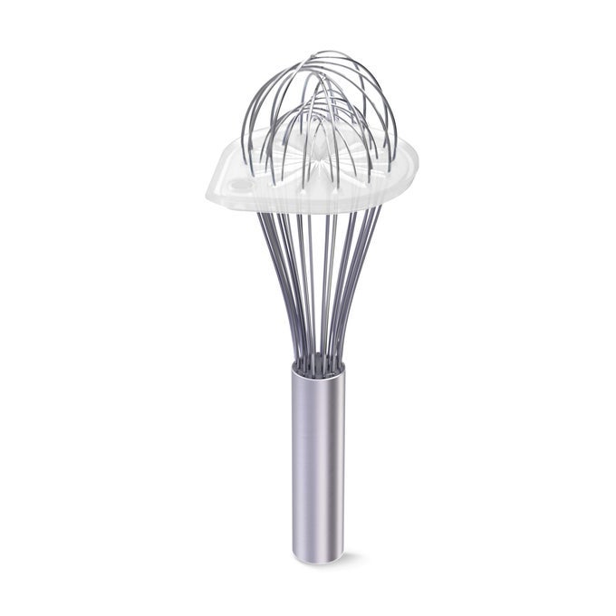 WIPE A WHISK EASILY MULTIPURPOSE KITCHEN TOOL MADE IN USA INCLUDES 11 STAINLESSSTEEL WHISK COOL BAKING GADGET A GREAT GIFT FOR MEN WOMEN 2PC SET CLEAR