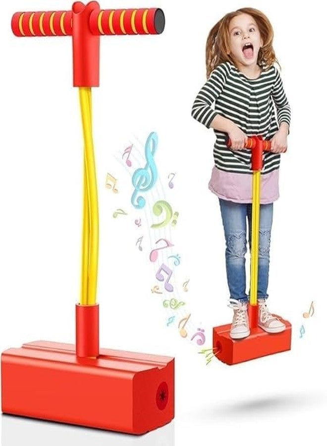 ANKALING Stick Toys for Boys Girls - Fun & Safe Foam Pogo Jumper for Kids, Outdoor & Indoor Jumping Toy for Toddlers Age 3 & Up, Gift for Active Play with Pop Sound Effect - Image 2
