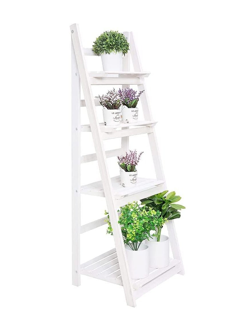 Generic FFD Plant Stand Indoor Flower Pot Wood Foldable Tiered Corner Plants Stands  - Image 2