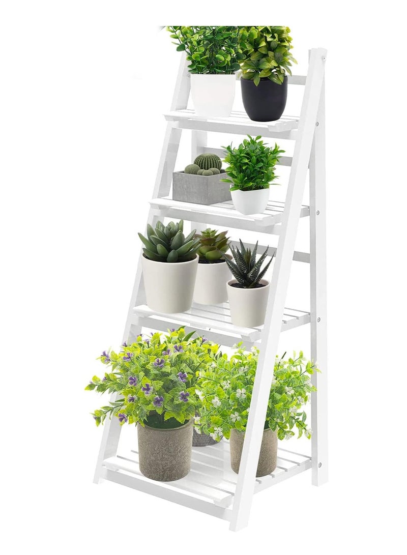 Generic FFD Plant Stand Indoor Flower Pot Wood Foldable Tiered Corner Plants Stands  - Image 1