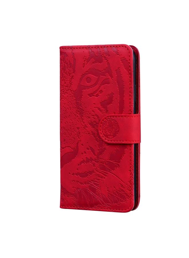 S-TOP Case For Motorola Moto G73 Tiger Embossing Pattern Leather Phone Case - Image 2