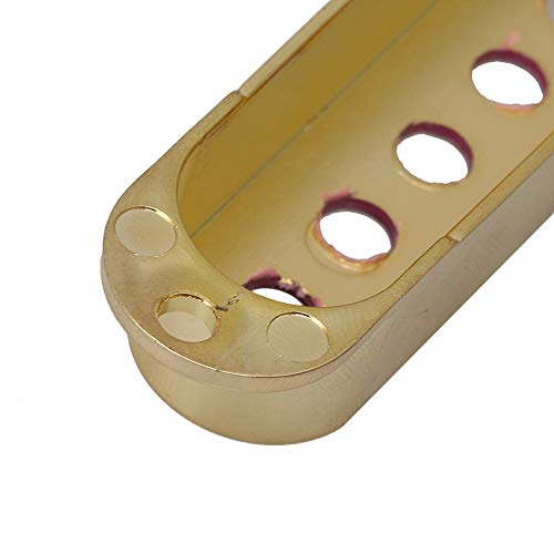 Lovermusic Golden Guitars Single Coil Pickup Cover String Spacing 48/50/52mm & 1V2T Knob Switch for Electric Guitars - Image 5