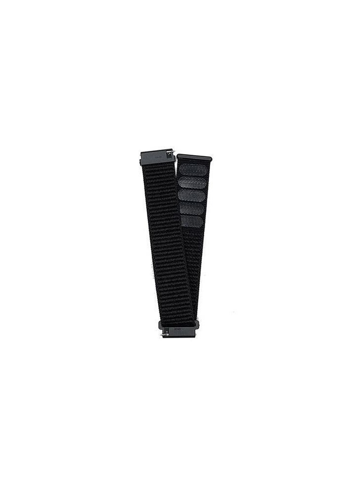Generic - Replacement Nylon Nato Strap 20mm For Amazfit Bip U Pro / Bip / Bip Lite / Bip S / Bip S Lite / Bip U - Black - Image 1