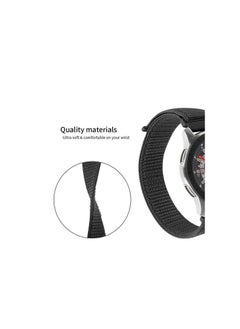 Generic Replacement Nylon Nato Strap 20mm For Amazfit Bip U Pro / Bip / Bip Lite / Bip S / Bip S Lite / Bip U - Black  - Image 3