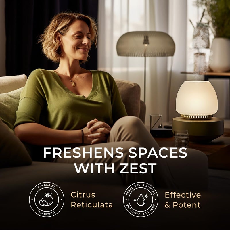 Gya Labs Tangerine Essential Oil - 0.34 Fl Oz - for Hair, Skin, Diffuser, Aromatherapy & DIY Candle Making Scent - Image 3