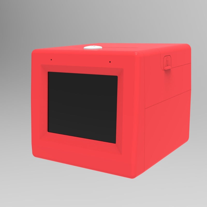 Portable Thermal Printer: 94 X 81 X 89 Mm 280-Gram Red Ink-Free Ai Voice-Activated Sticker Printer - Boosts Language Development Through Storytelling For Kids, Parents, Playdates And Creative Activiti - Image 2