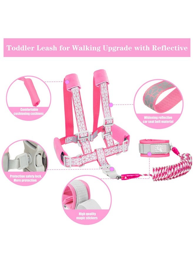 WSZCML Toddler Leash -Anti Lost Wrist Link for Toddlers -Toddler Harness with Lock for Kids,Baby Leash,Leash for Toddlers,Wrist Leashes,Child Leashes for Toddlers,Upgrade with Reflective Tape Liner for Kids - Image 3