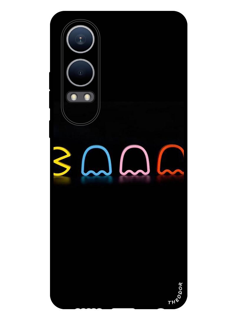 Theodor Protective Case Anti Scratch Shock Proof Bumper Cover For OnePlus Nord CE4 Lite Pacman - Image 1