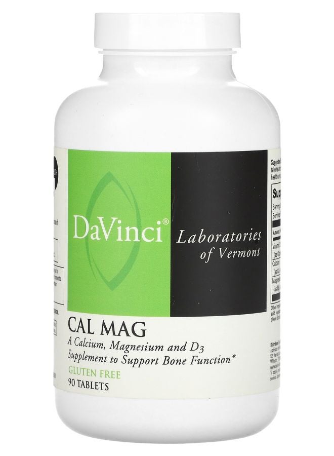 DaVinci Laboratories of Vermont Cal Mag 90 Tablets