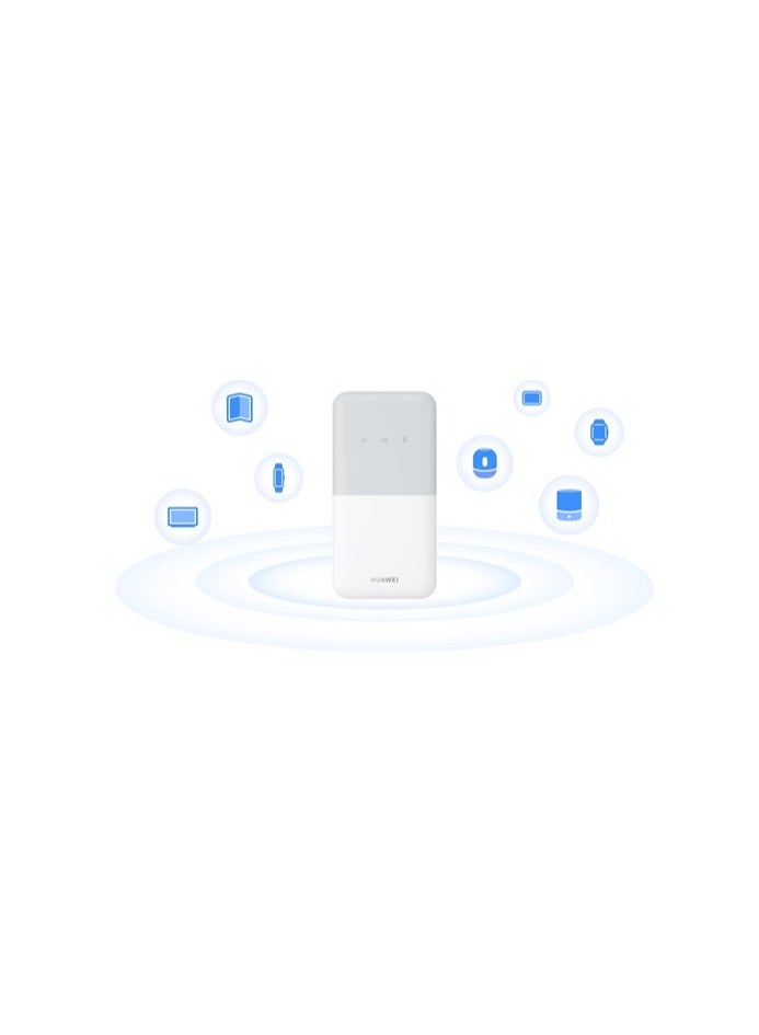 HUAWEI 1500 mAh 4G Mobile WIFI 5 LTE 195 Mbps | Up to 16 Device Connects White - Image 3