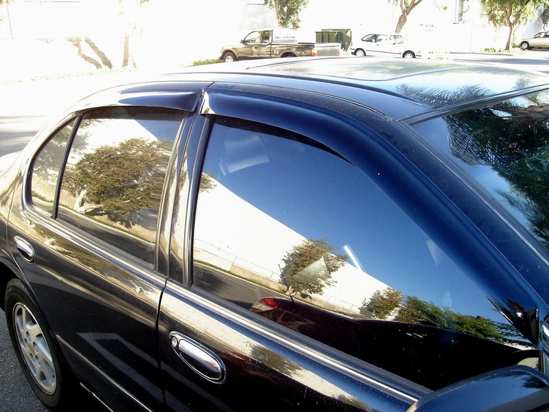Tuningpros WV-065 Outside Mount Window Visor Deflector Rain Guard Dark Smoke 4-pc Set, Compatible with 2010-2017 Chevrolet Equinox - Image 4