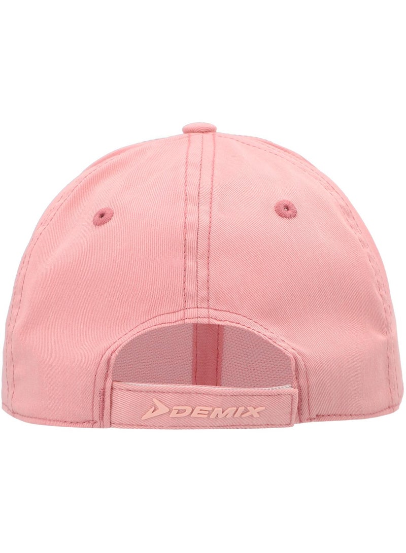 Demix Salmon One-Size Baseball Cap, Breathable Cotton-Polyester Blend, Adjustable Fastener for Perfect Fit, Ideal for Outdoor Workouts - Image 3