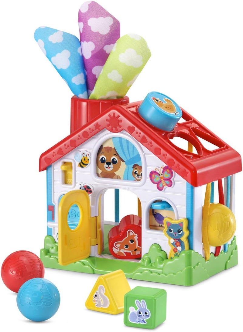LeapFrog 4-in-1 Discovery House, Hands-On Infant Busy Toy - Image 1