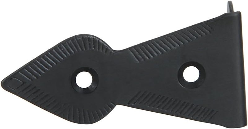 A29 Decorative Corner Brackets Metal Corner Brackets Corner Protector for Mounted ChestTrunk CornerBox Corners Natural Black Finish Stamped Steel Hardware Edge Guard Box Table Cabinet Set of 4 - Image 5