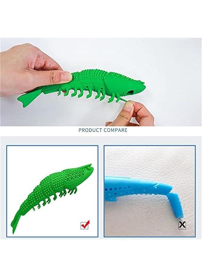 2pcs Crayfish Shaped Cat chew Toy Catnip Toy,Rubber cat Toothbrush Promotes pet cat Dental Health(Mix)