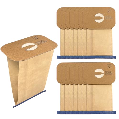 Leacheery 15 Pack Style C Vacuum Cleaner Bags Replacement Compatible with Electrolux Canister Tank Style C Vacuums - Image 1