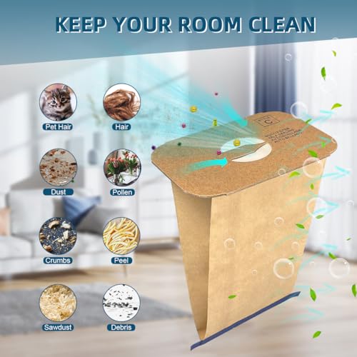 Leacheery 15 Pack Style C Vacuum Cleaner Bags Replacement Compatible with Electrolux Canister Tank Style C Vacuums - Image 4