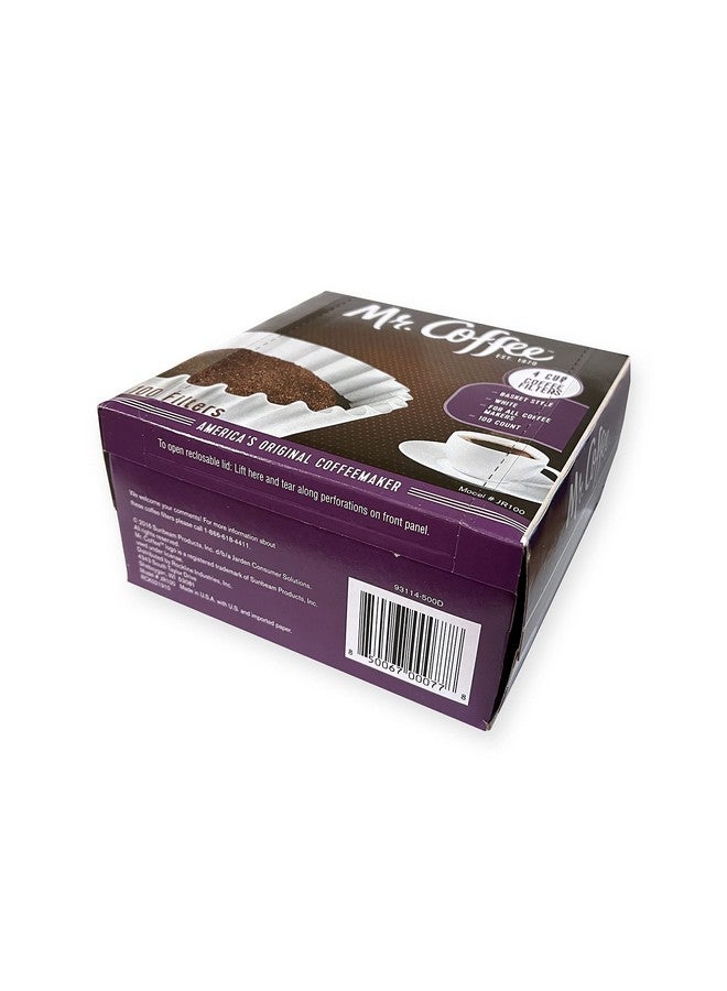 Mr. Coffee 4-Cup Coffee Filters, 100 Count (Package May Vary) - Image 2