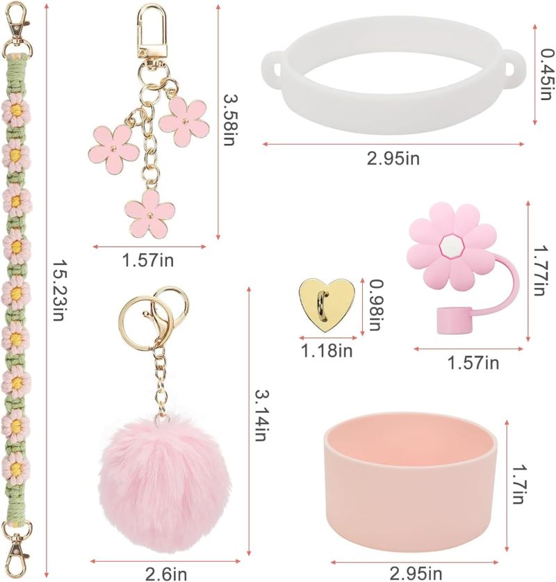 Silk Blossom Charm Cup Accessory Set - Image 2