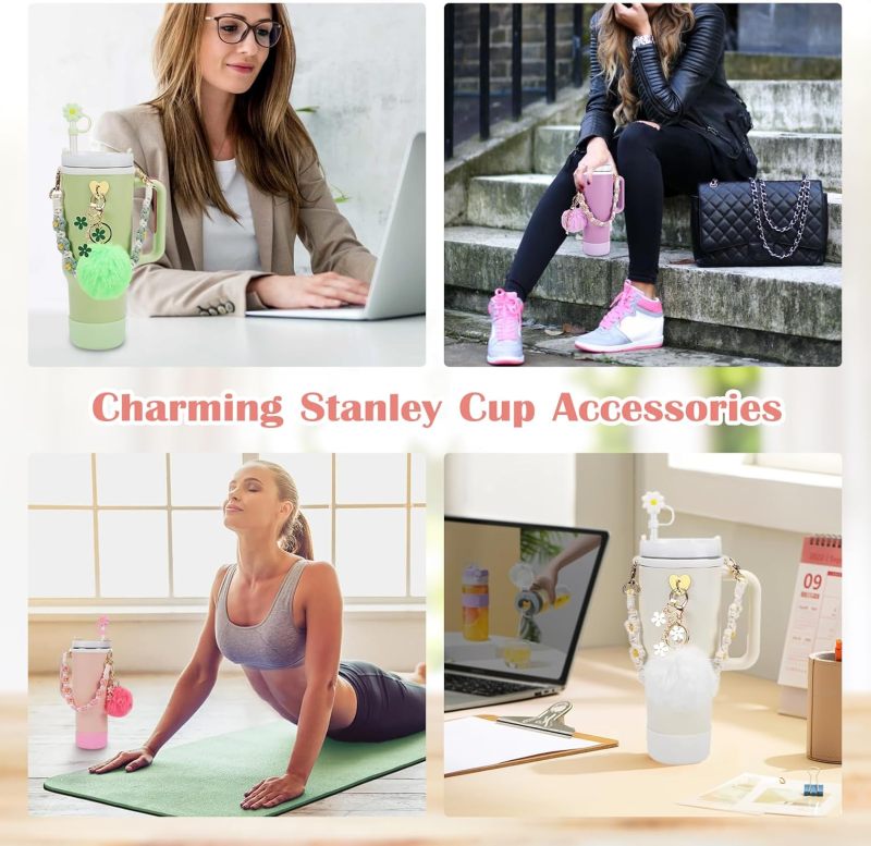 Silk Blossom Charm Cup Accessory Set - Image 4