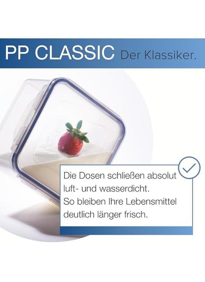 LocknLock - Hpl812 Food Container Tall Rectangle 1Liter Clear - Image 1