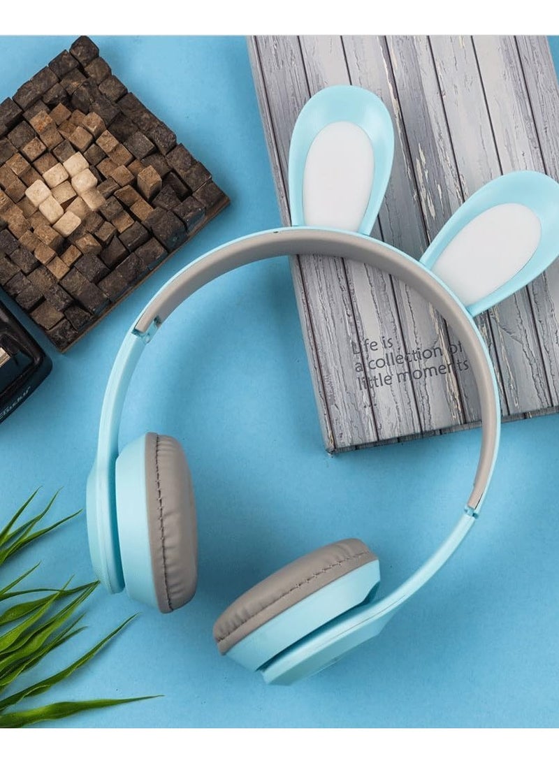 LED Light Up Wireless Stereo Cat Headset Headphones - Image 3