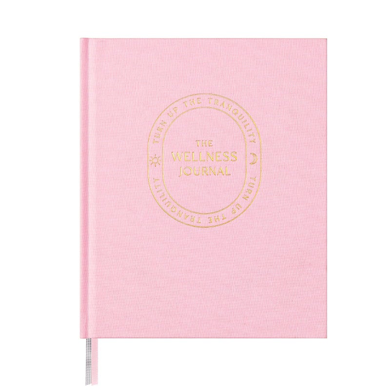 &And Per Se Wellness Journal-Self Care & Daily Journal for Personal Health Goals, Sleep & Diet Tracking, Mindfulness & Reflection-Undated Wellness Planner for Women & Men (Blush) - Image 1
