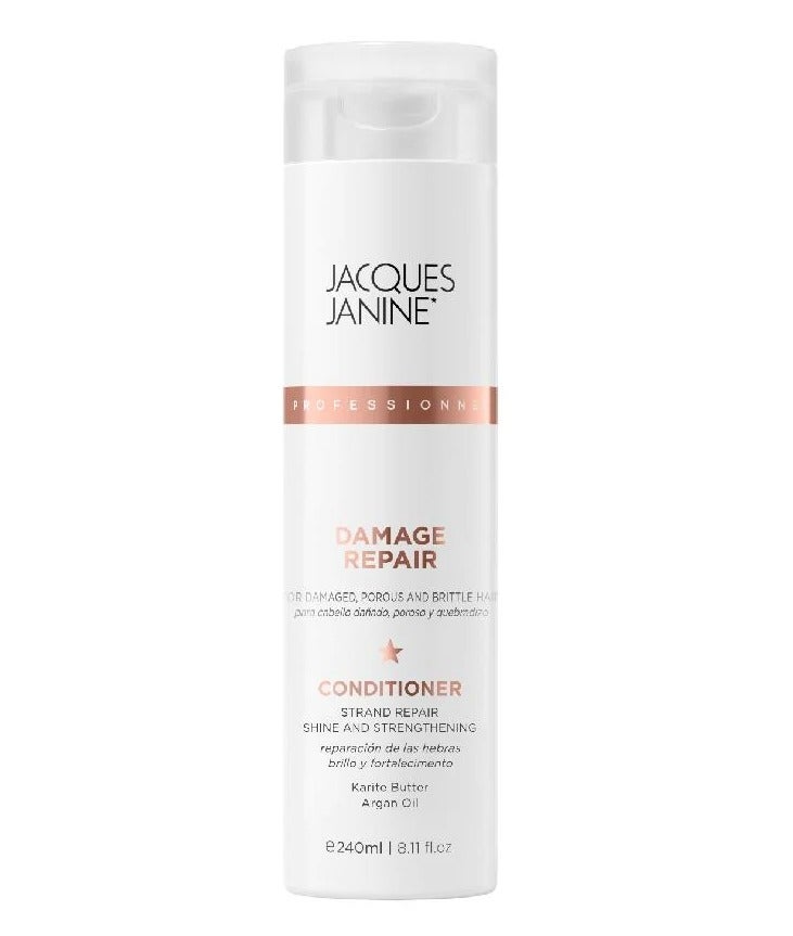 Hair Conditioner Daily Moisturizing To Restore Elasticity Of Damaged Hair By Jacques Janine - 240ml