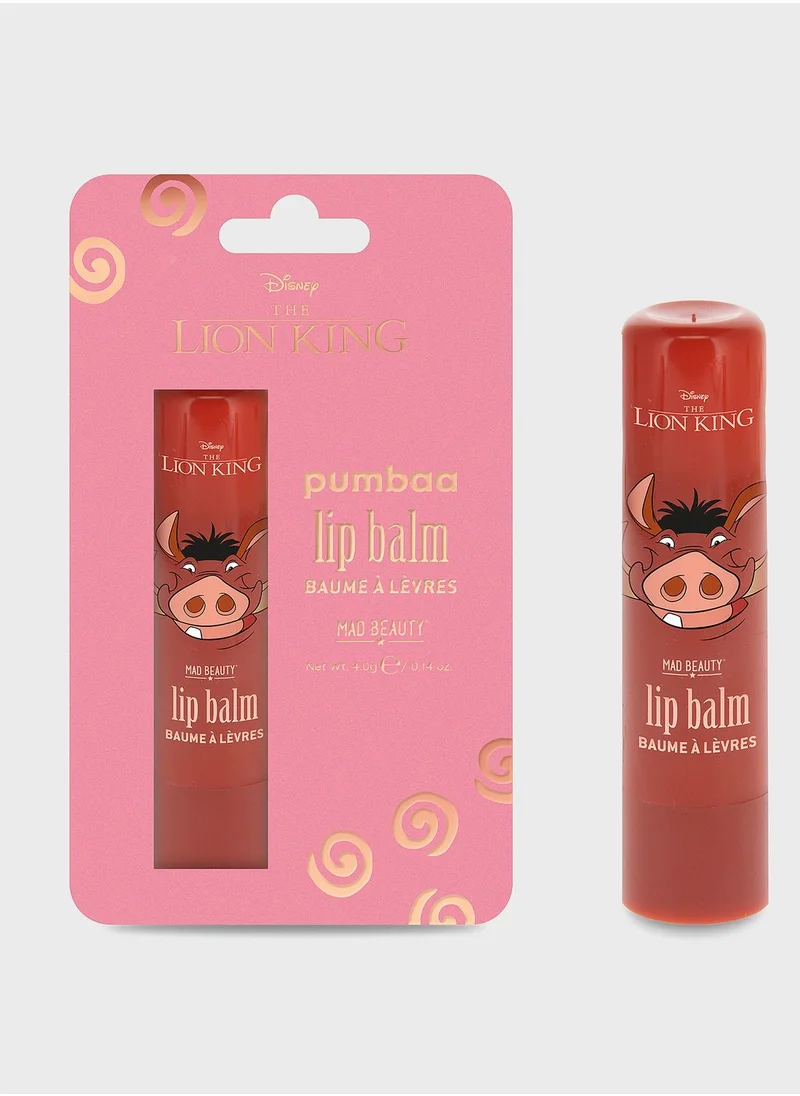 Mad Beauty Lion King Lip Balm - Pumbaa