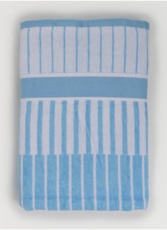 White Rose Towel 4 Piece Bathroom  Set - SPRING COLLECTION - 450 GSM - 100% Cotton Velour - 2 Bath  70X140 cm & 2 Hand  50x90 cm -MultiColour - Modern Stripe Design - Luxury Touch - Extra Absorbent  - Image 5