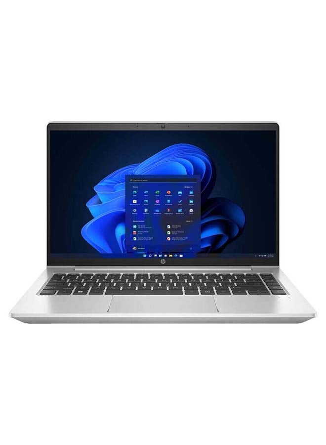 HP لابتوب ProBook 445 G10 بشاشة 14 بوصة عالية الدقة بالكامل (1920x1080)، معالج AMD Ryzen 5 5625U، ذاكرة وصول عشوائي 8 جيجابايت DDR5، قرص صلب SSD سعة 512 جيجابايت، بطاقة رسومات AMD Radeon، نظام تشغيل DOS (بدون ويندوز). الإنجليزية/العربية - Image 1