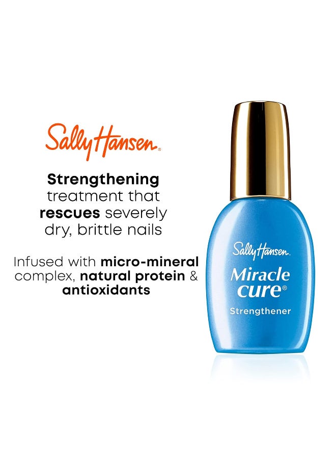 Sally Hansen Miracle Cure®, Nail Strengthener, Infused with Micro-Mineral Complex, Natural Protein, and Antioxidants - Image 3