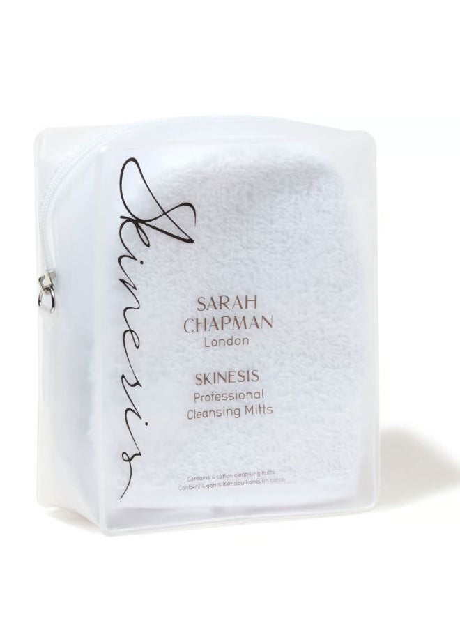 Sarah Chapman Skinesis Professional Cleansing Mitts x 4 