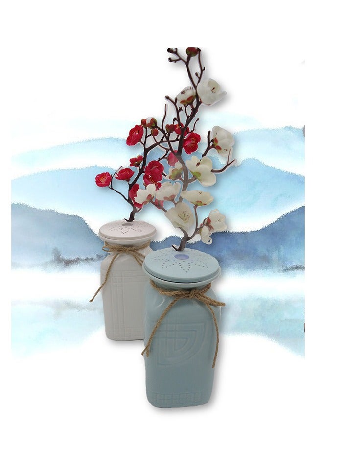 USB Ceramic Bottle Air Humidifier Nebulizer Home Silent Hydrating Aromatherapy Cold Mist Humidifier  - Image 2