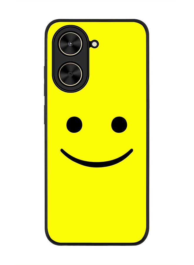 Stylizedd For Xiaomi Poco C71 / Redmi A5 4G Case,Slim fit Camera Protection, Shockproof Thin Phone cover  - Blimey Smiley